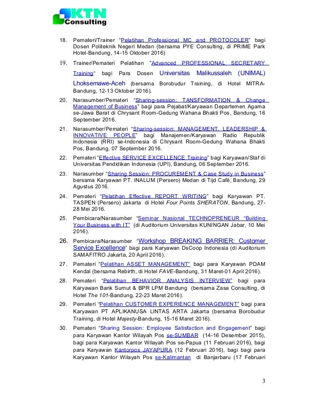 contoh curriculum vitae narasumber contoh curriculum vitae narasumber